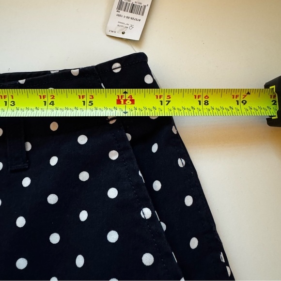 Gap Polka Dot Navy Blue Women's Shorts NWT - Picture 7 of 7